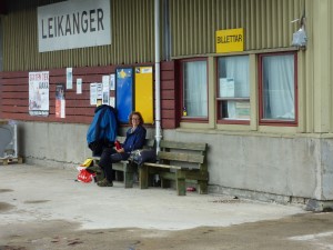 Sabine wartet